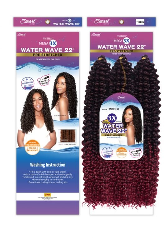 VIVITRESS MEGA PACK- 3X Water Wave 22" - Image 2